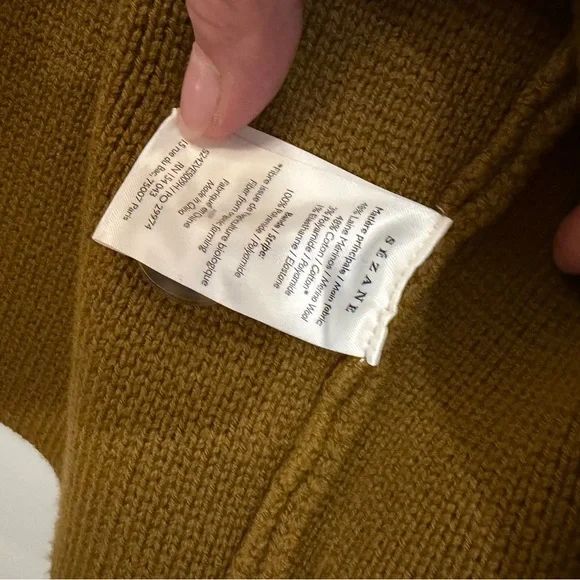 Sézane Valerio Jacket in Olive Green XXL - Picture 6 of 9